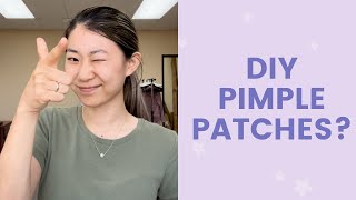 DIY Pimple Patches  FaceTory [upl. by Lurie413]