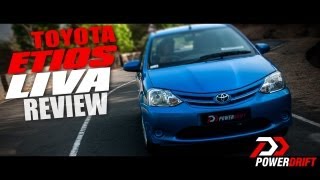 Toyota Etios Liva  Review  PowerDrift [upl. by Lillywhite]