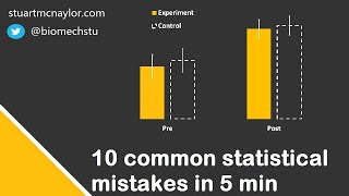 Ten Statistical Mistakes in 5 Min [upl. by Wauters96]