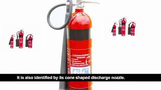 How to use a Fire Extinguisher  Carbon Dioxide CO2 [upl. by Shaylyn]