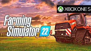 Farming Simulator 22 Xbox One S Gameplay [upl. by Sherwynd]