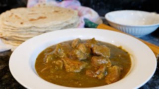 How to make The BEST Mexican Chile Verde Pork Stew  Views on the road [upl. by Dlonyar]