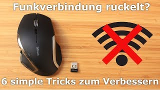 6 EINFACHE Tipps zur Verbesserung der Funkverbindung 📶 der Maus 🔥 [upl. by Nalloh]