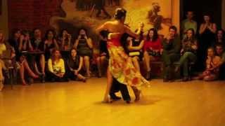 Sebastián Achával and Roxana Suárez  Fueron tres años  Tango Nuestro 2014 Vladivostok [upl. by Meehsar]