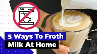 How To Froth Milk At Home Best Milk Frothers Review [upl. by Hussar]