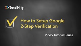 How to setup Google 2Step Verification [upl. by Nnayllehs]