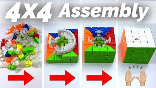 How to Assemble a 4x4 Rubiks Cube  Full tutorial [upl. by Alliuqet]