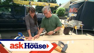 How to Build a Custom Fireplace Mantel  Ask This Old House [upl. by Jarin]