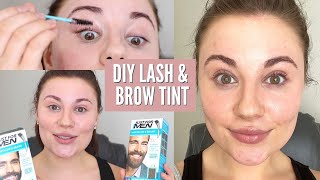 EASY DIY LASH amp BROW TINT [upl. by Alemaj]