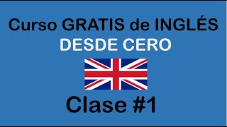 Clase 1 de INGLÉS BÁSICO  SOY MIGUEL IDIOMAS [upl. by Drofub]