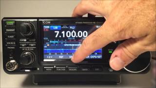 Icom IC7300 HF50mhz transceiver complete review demo [upl. by Riki]