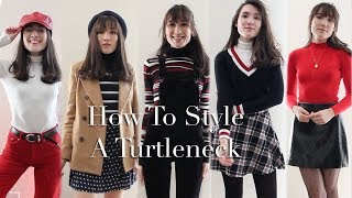 How To Style A Turtleneck  Carolina Pinglo [upl. by Rimahs]