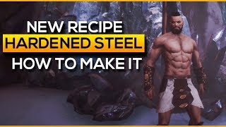 New Hardened Steel Recipe  Conan Exiles [upl. by Animahs239]