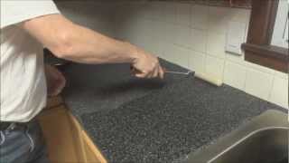 CounterTop Transformation the RustOleum way [upl. by Ahsilyt]