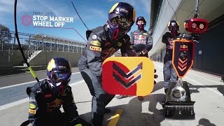 Red Bull Racing  Formula One Pit Stop Explained [upl. by Adneram453]