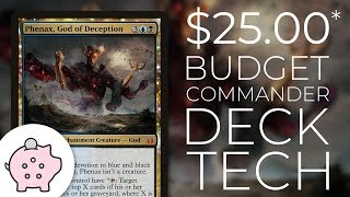 Phenax God of Deception  EDH Budget Deck Tech 25  Mill  Magic the Gathering  Commander [upl. by Nylek796]