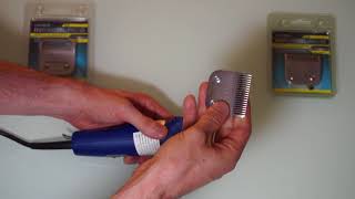 Andis Animal Clipper A5 Blade Replacement [upl. by Ayanej]