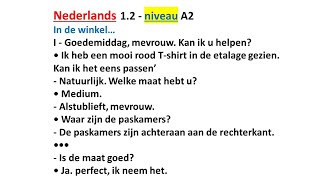 NEDERLANDS voor beginners  VLAAMS  Beginners DUTCH niveau A2  Easy dutch [upl. by Anilecram398]