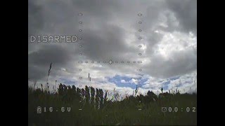 Walkera F210  OSD Update  FPV Flight [upl. by Munford]