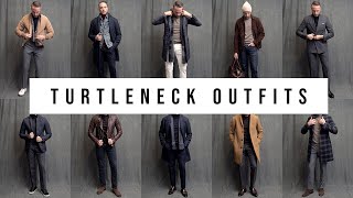 10 Different Turtleneck Outfits  Ways To Wear A Turtleneck [upl. by Conall468]