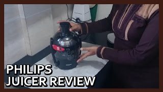 Philips Quickclean Juicer HR1832 Review  Philips hr1832  Philips Juicer Review [upl. by Yboc]