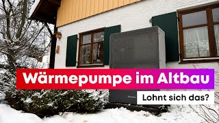 Wärmepumpe im Altbau Lohnt sich das [upl. by Gherardi]