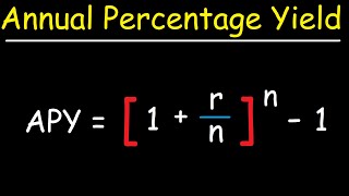 Annual Percentage Rate vs Annual Percentage Yield [upl. by Ynaoj]