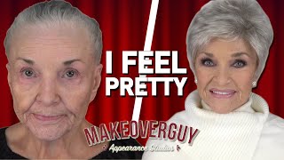 80YearOld Recreates Youth  Stunning Makeup Transformation [upl. by Orelia]