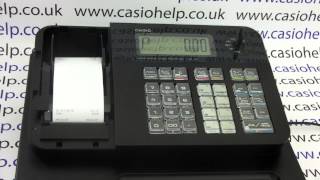 How To Make The Casio SEG1 SES700 PCRT273 SMT274 Print Receipts [upl. by Cherey]