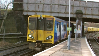 Half an Hour at 216  Birkenhead North Station 1022017  Class 507 508 terminus [upl. by Schnur34]