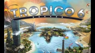 Tropico 6 Hardest Settings ◀ 400 LAND EFFICIENCY ▶ Part 1 New Strategy Game 2018 [upl. by Nnylarat388]