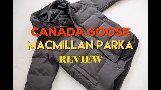 Review of Canada Goose MacMillan Parka [upl. by Aitahs]