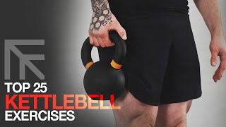 25 Kettlebell Exercises Full Body Workout  Mirafit [upl. by Nyliak]