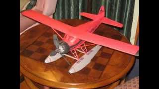 Guillows DeHavilland DHC2 Beaver Rubber Powered Freeflight Model Airplane [upl. by Faust528]