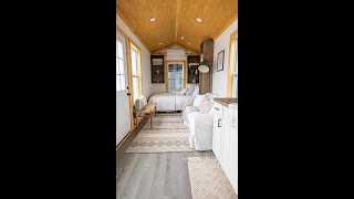 Incredible Tiny Homes 8’ x 24’ Custom Home Tour [upl. by Arekat]