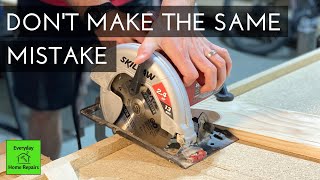 How To Cut a Laminate Countertop  Including Lessons Learned [upl. by Lammaj514]