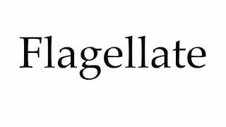 How to Pronounce Flagellate [upl. by Sitarski]