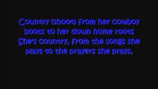 Jason Aldean  Shes Country With Lyrics [upl. by Diana817]