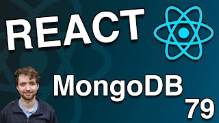 Connect to MongoDB  React Tutorial 79 [upl. by Jimmie]