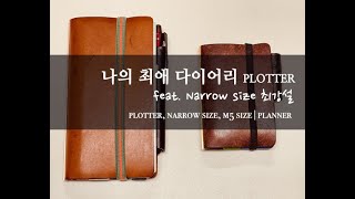 2023 다이어리 소개  2 PLOTTER Narrow size M5 size [upl. by Nanahs]