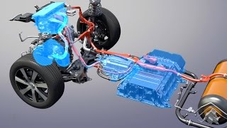 How Fuel Cell Vehicles Work – CES 2015 [upl. by Cutty511]