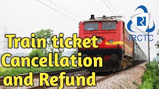 How to cancel and refund train ticket in IRCTC [upl. by Anaillil282]