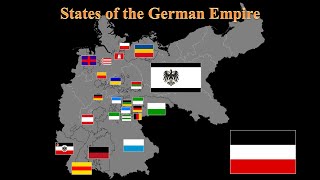 The 26 states of the German Empire [upl. by Cowan57]