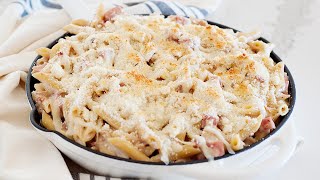 EASIEST Chicken Cordon Bleu Casserole [upl. by Dimmick260]