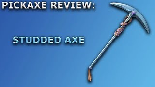 Studded Axe Pickaxe Review  Sound Showcase  Fortnite Battle Royale [upl. by Tan261]