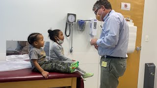 Toddler CheckUp Toddlers Visit to Doctors OfficePediatric Wellness Visit [upl. by Anaihk146]