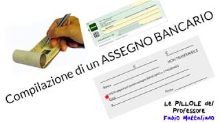 Assegno Bancario [upl. by Demeyer]