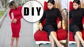 DIY Turtleneck dress [upl. by Siddon]