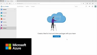 How to create host and share packages with Azure Artifacts  Azure Tips and Tricks [upl. by Ylluz]