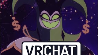 MAMMON ENTERS A PUBLIC HAZBIN SERVER VRCHAT [upl. by Dam]